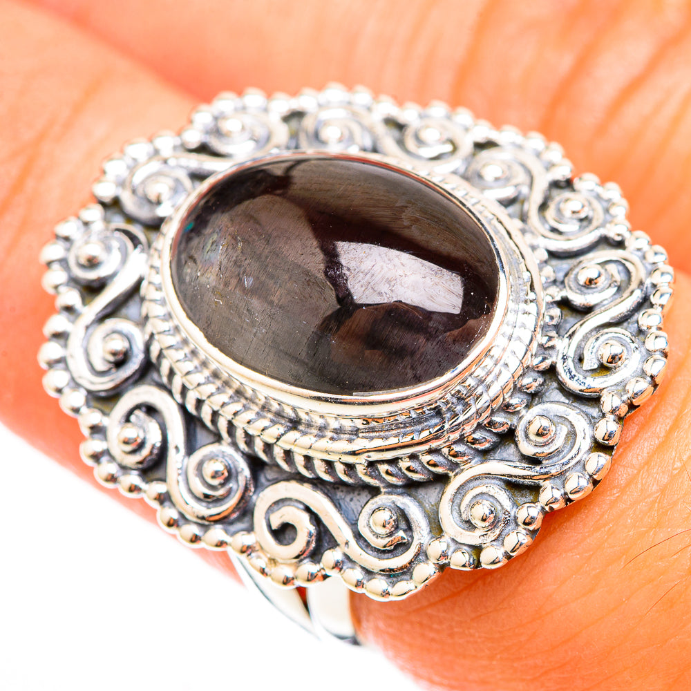 Star Diopside Rings handcrafted by Anasilvercos - RING118426