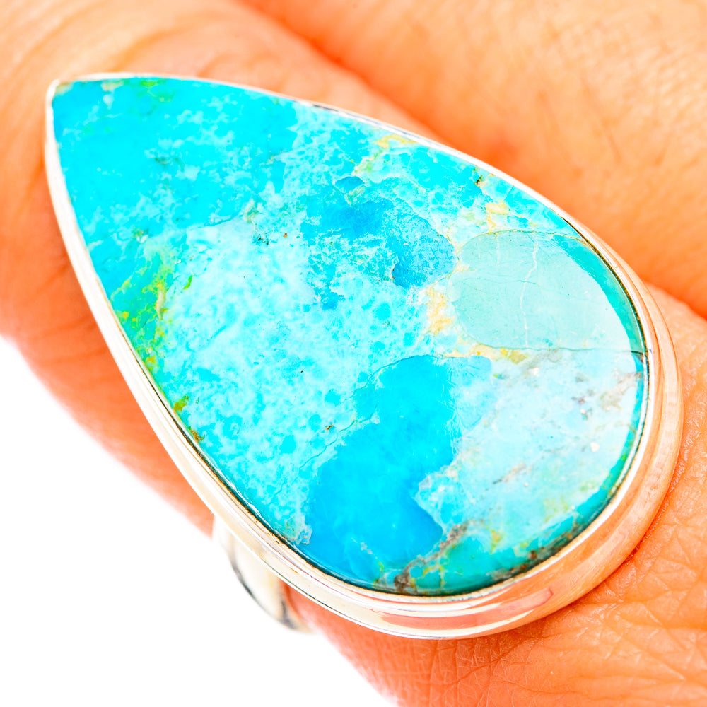 Chrysocolla Rings handcrafted by Anasilvercos - RING118470