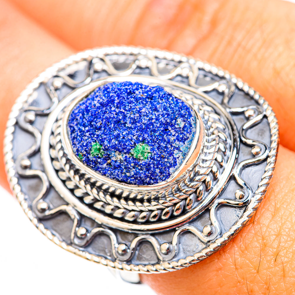 Azurite Rings handcrafted by Anasilvercos - RING118507