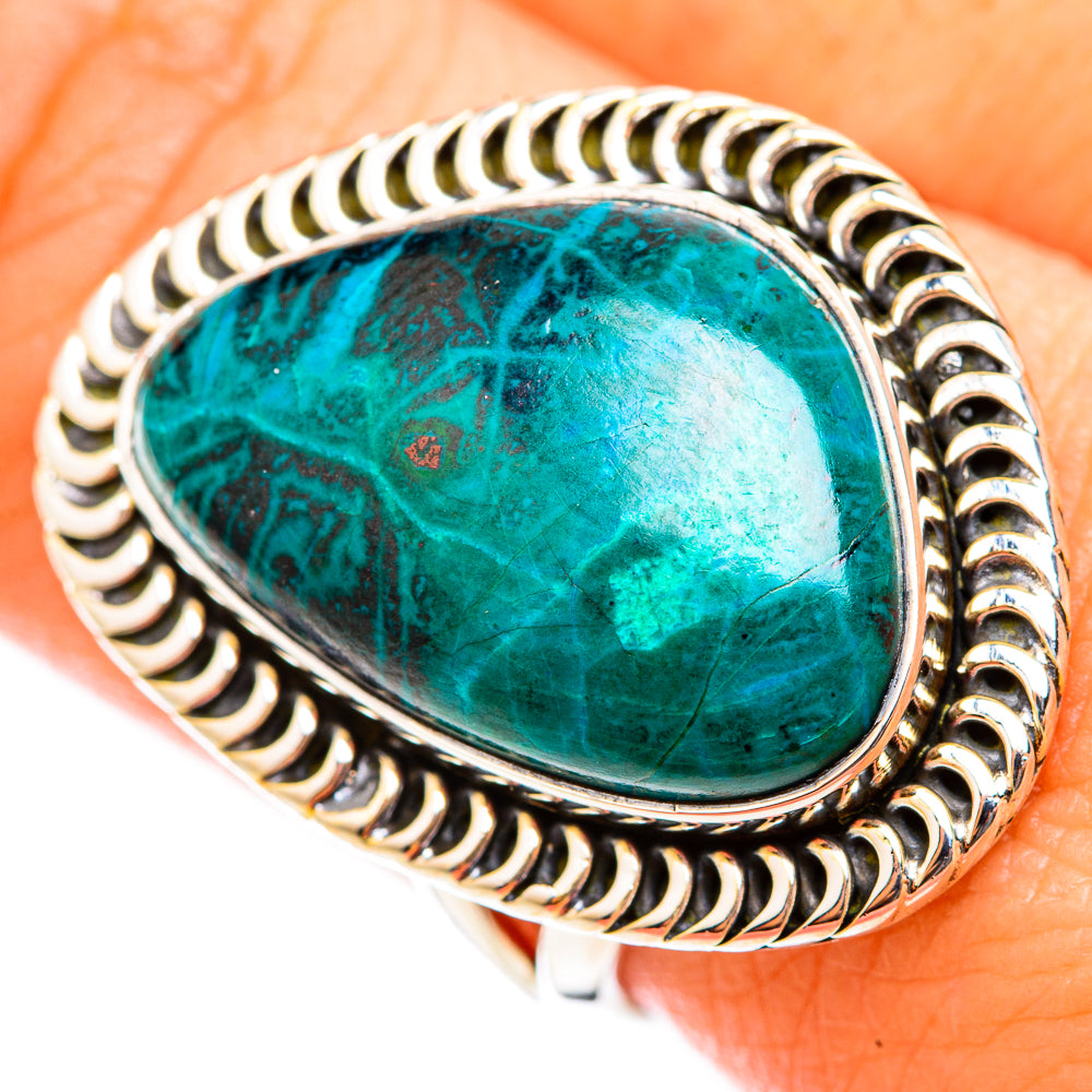 Azurite Rings handcrafted by Anasilvercos - RING118513