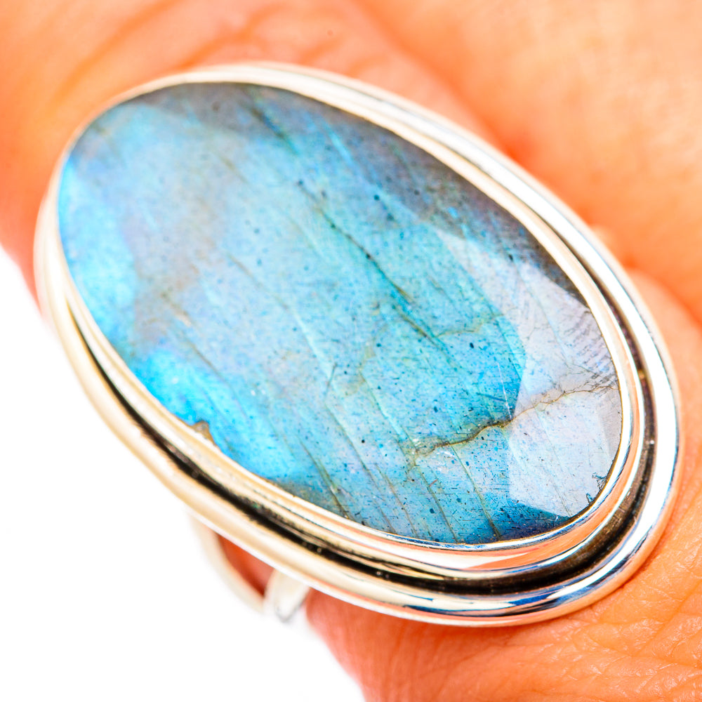 Labradorite Rings handcrafted by Anasilvercos - RING118540