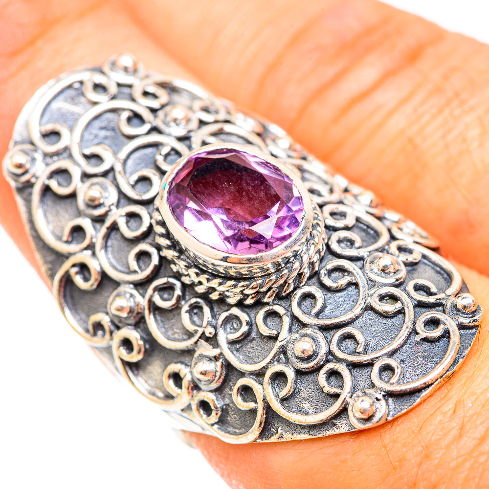 Amethyst Rings handcrafted by Anasilvercos - RING118553