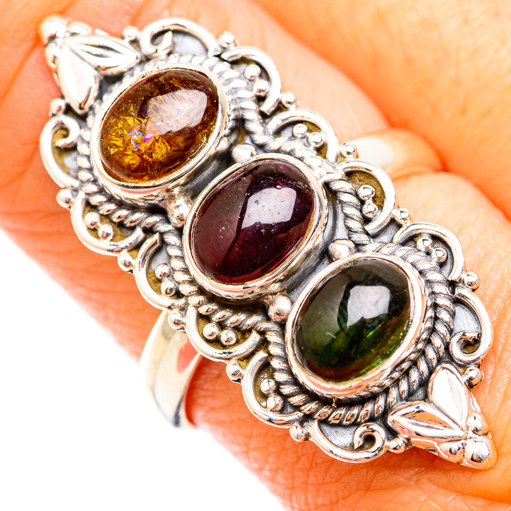 Tourmaline Rings handcrafted by Anasilvercos - RING118604