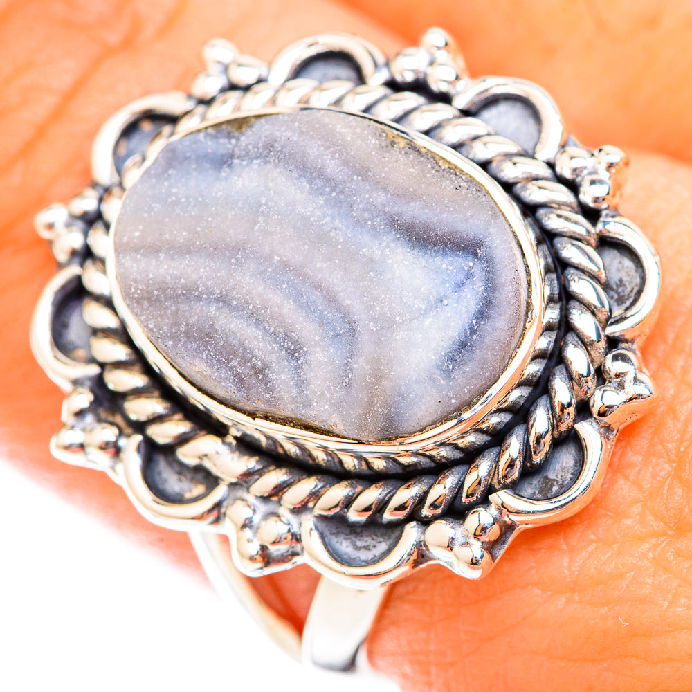 Desert Druzy Rings handcrafted by Anasilvercos - RING118631
