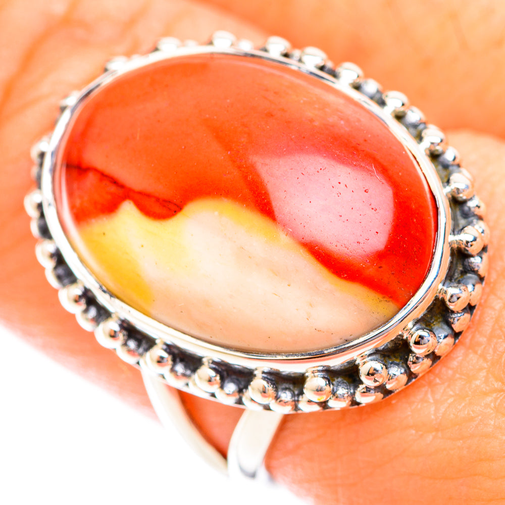 Mookaite Rings handcrafted by Anasilvercos - RING118641