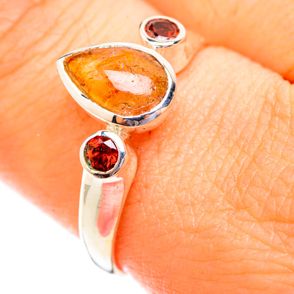 Citrine Rings handcrafted by Anasilvercos - RING118644