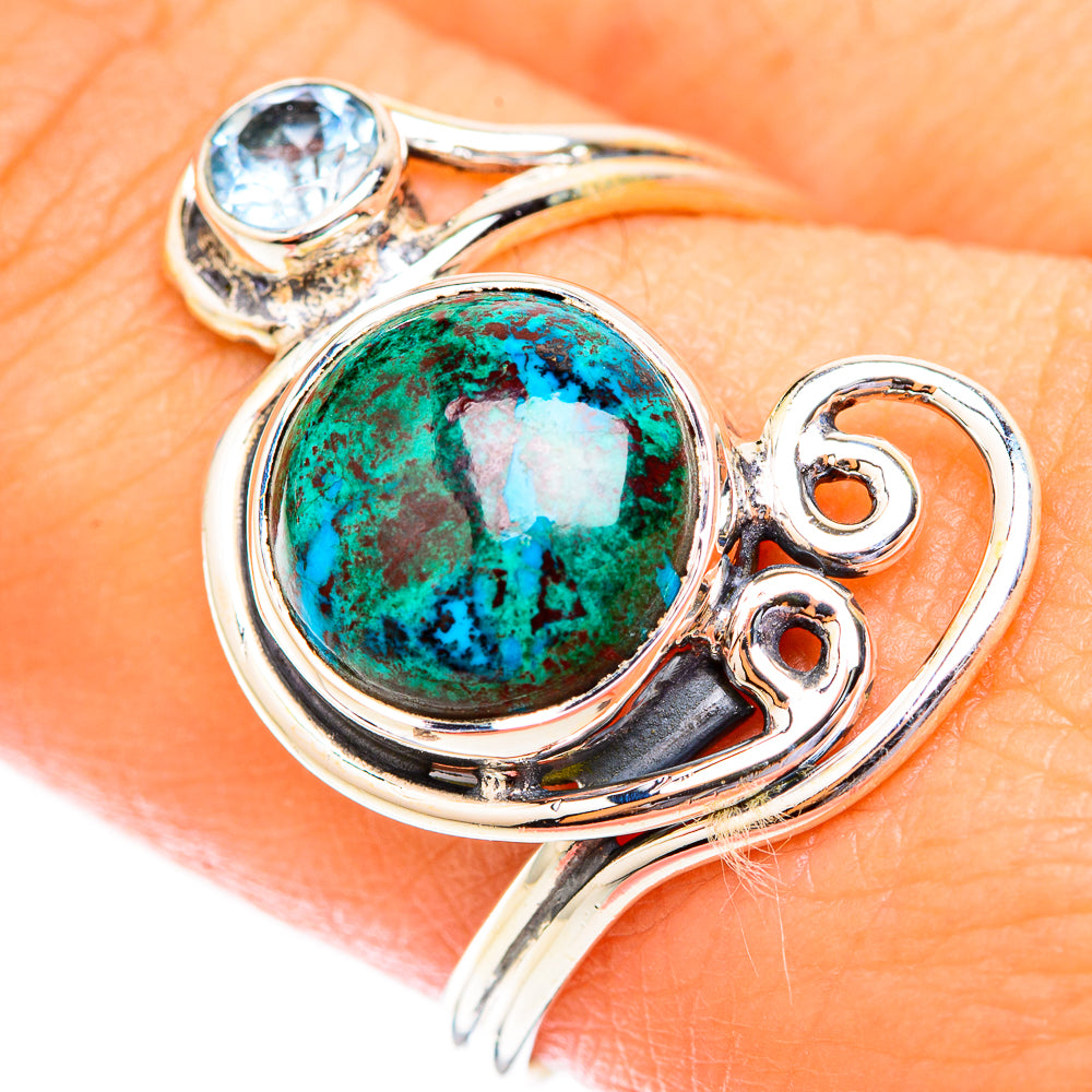 Shattuckite Rings handcrafted by Anasilvercos - RING118654