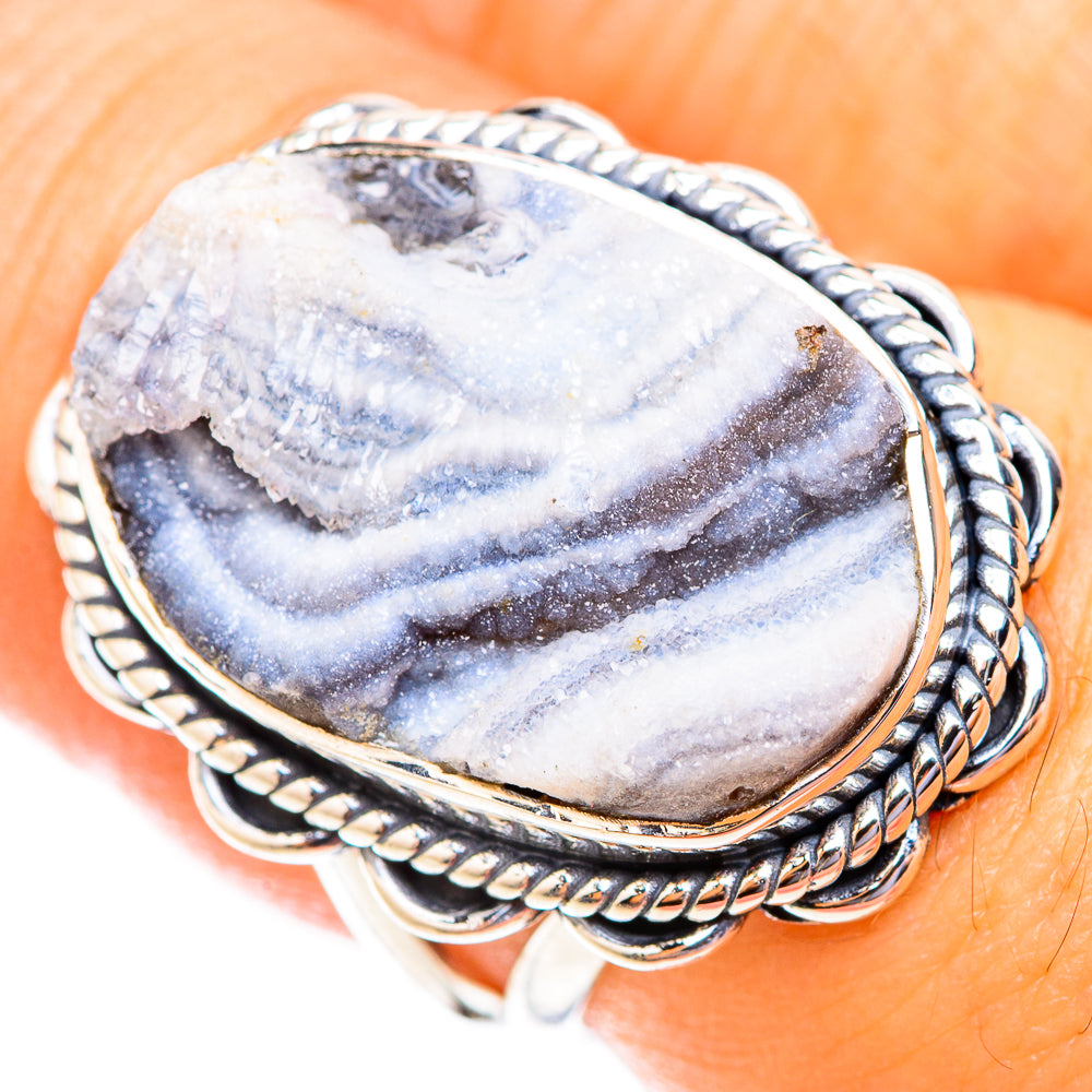 Desert Druzy Rings handcrafted by Anasilvercos - RING118657