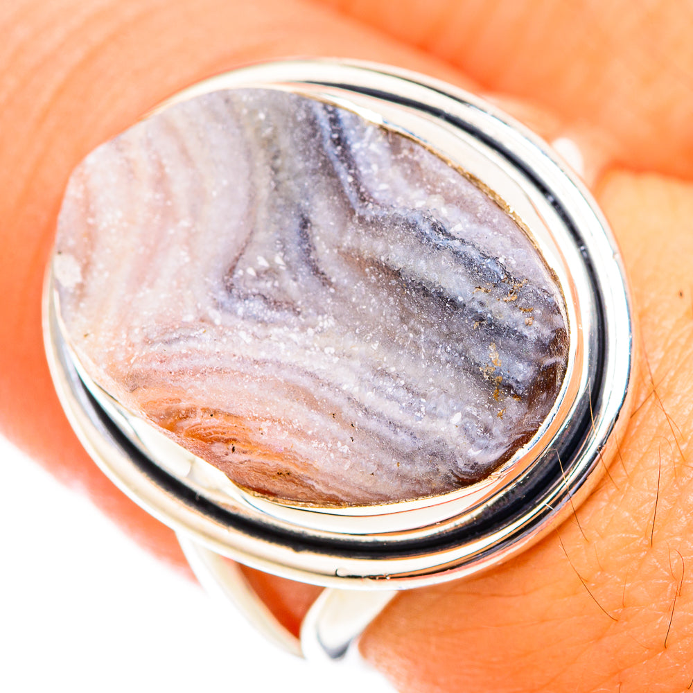 Desert Druzy Rings handcrafted by Anasilvercos - RING118704