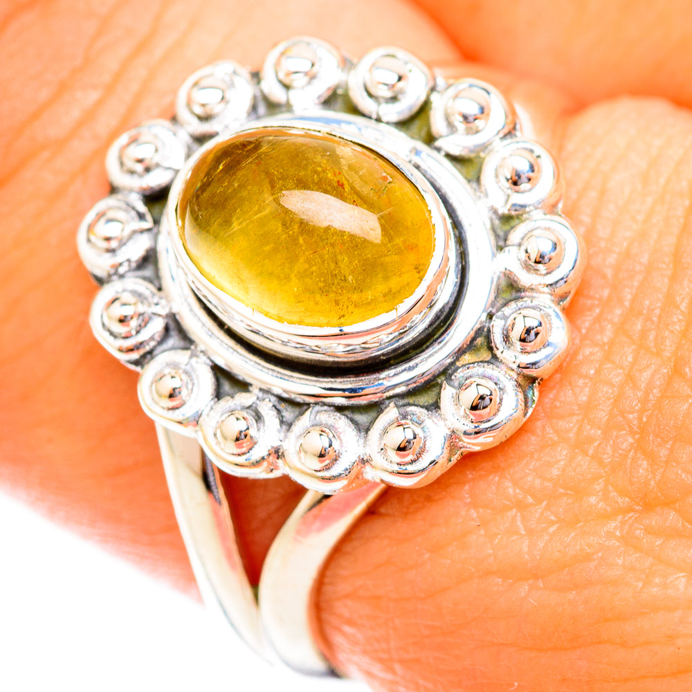 Citrine Rings handcrafted by Anasilvercos - RING118738