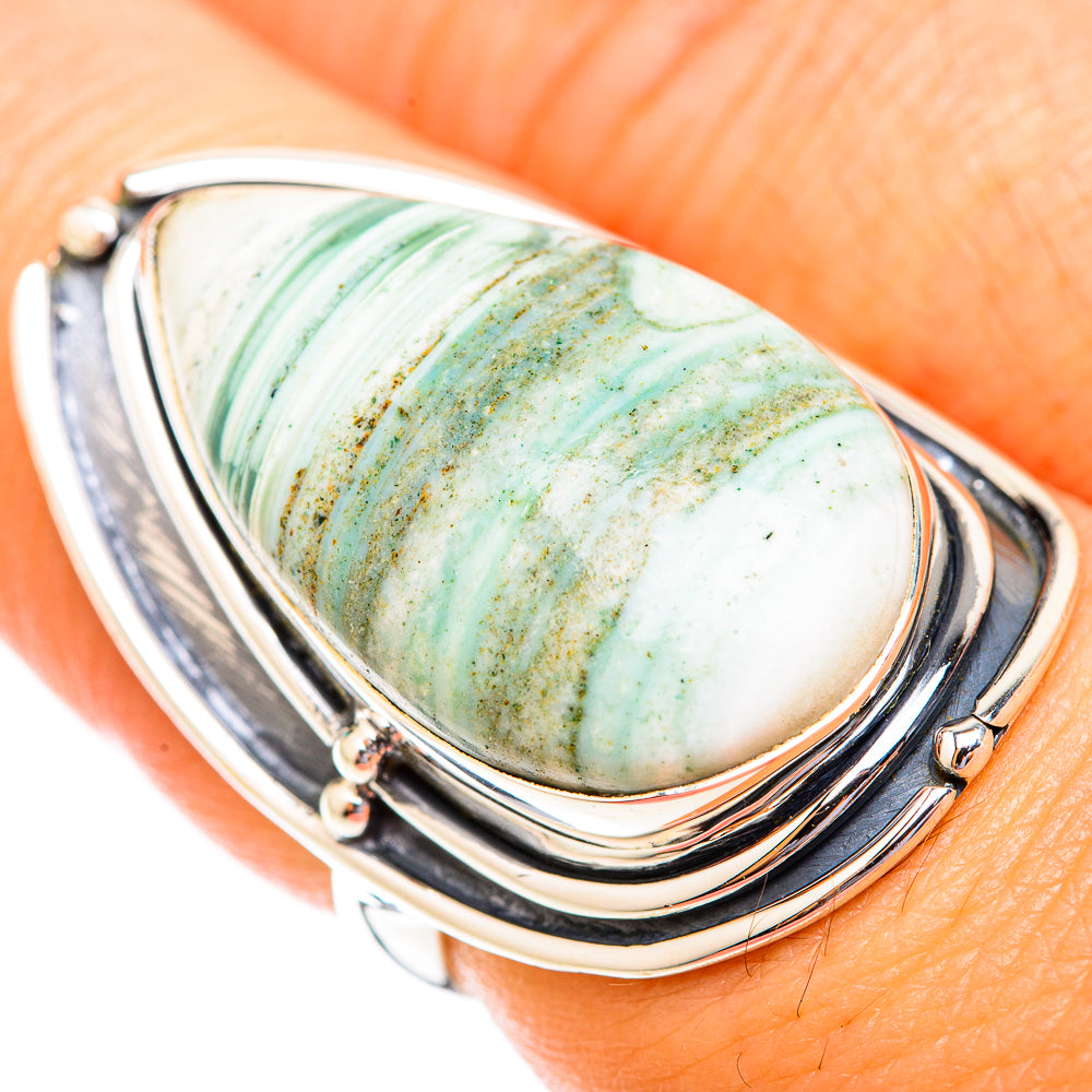 Ocean Jasper Rings handcrafted by Anasilvercos - RING118757