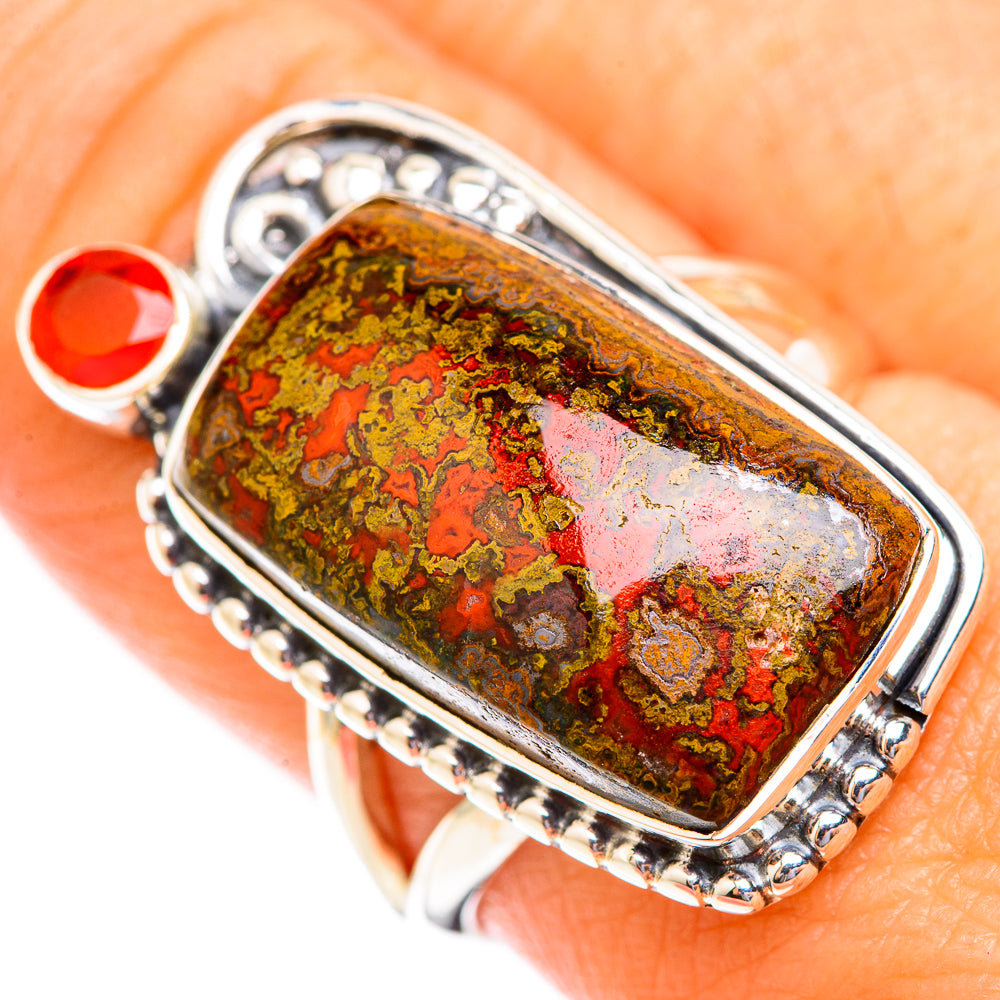 Moroccan Agate Rings handcrafted by Anasilvercos - RING118766