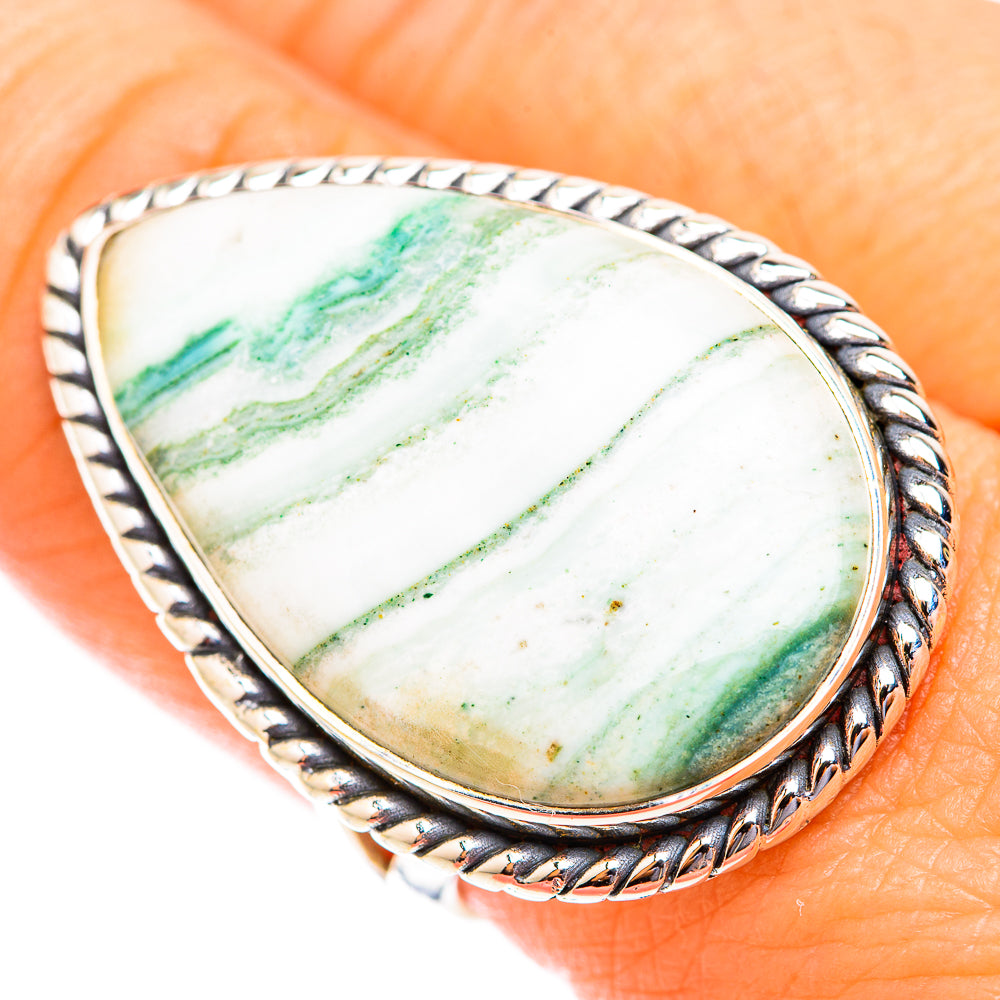 Ocean Jasper Rings handcrafted by Anasilvercos - RING118797