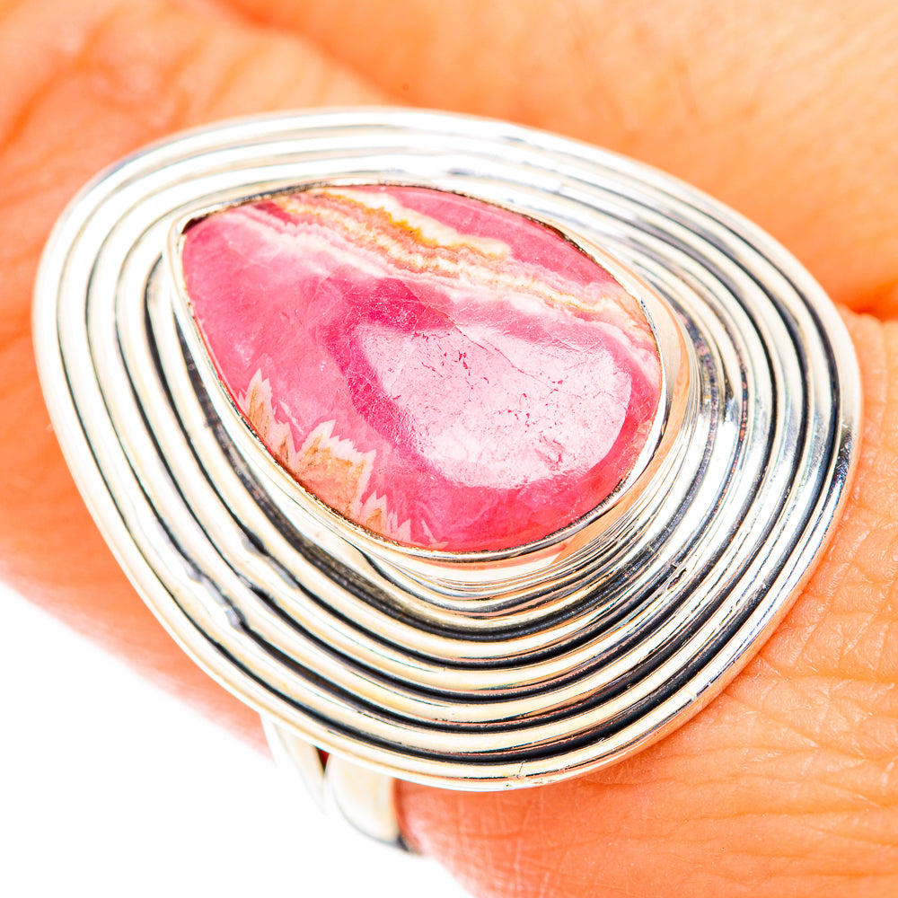 Rhodochrosite Rings handcrafted by Anasilvercos - RING118805