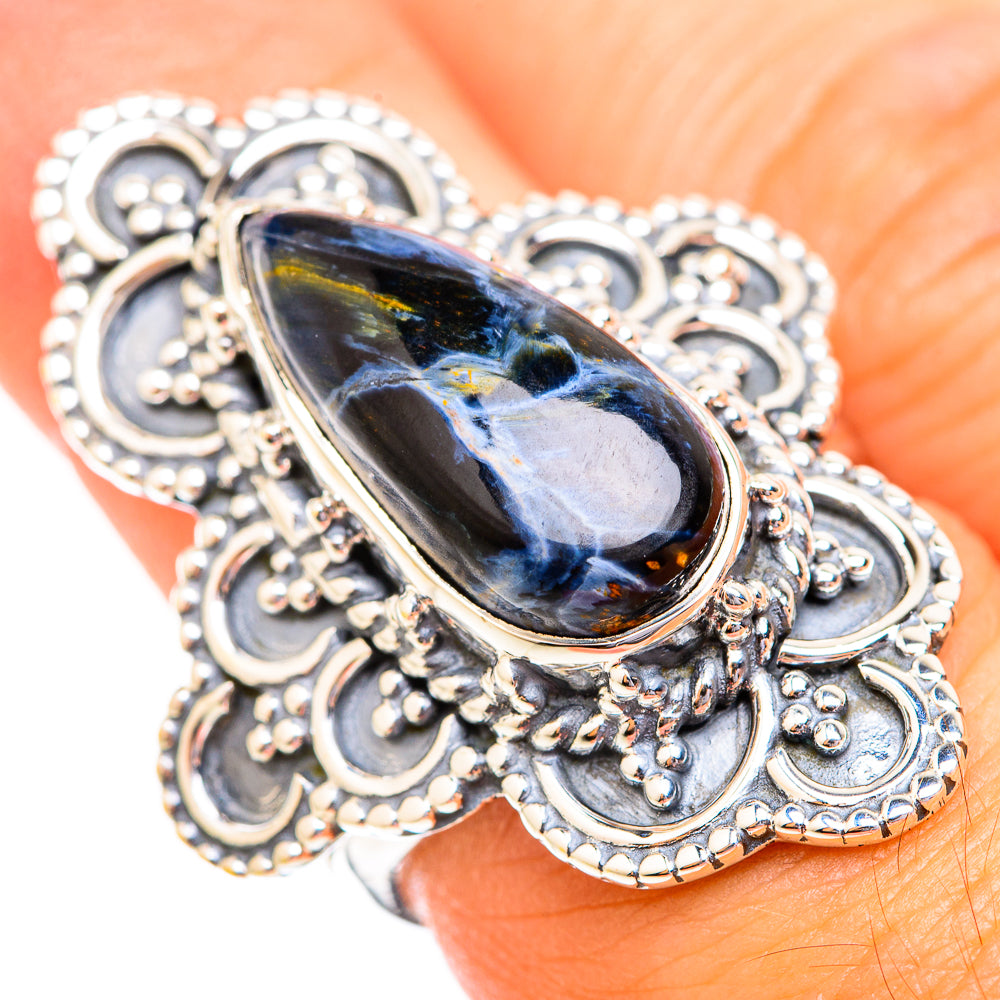Pietersite Rings handcrafted by Anasilvercos - RING118808
