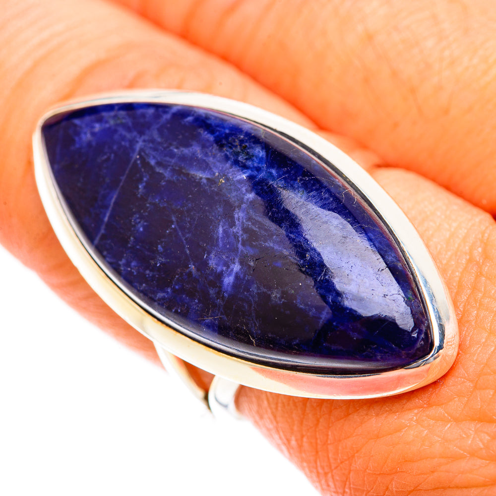Sodalite Rings handcrafted by Anasilvercos - RING118822