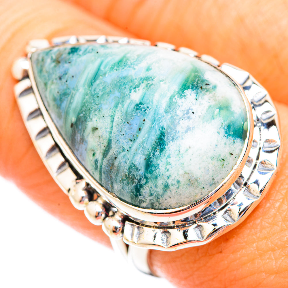 Ocean Jasper Rings handcrafted by Anasilvercos - RING118860