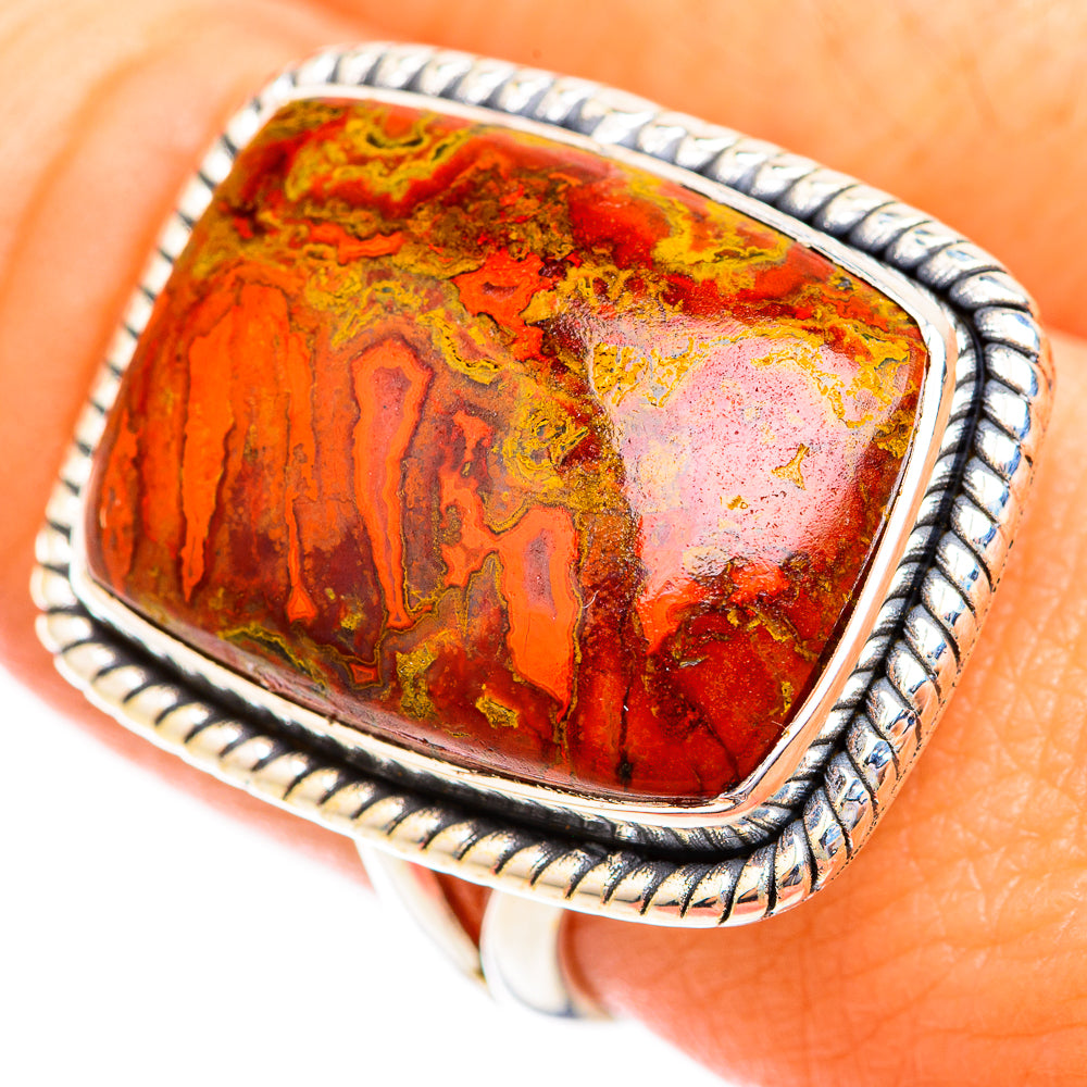 Moroccan Agate Rings handcrafted by Anasilvercos - RING118867