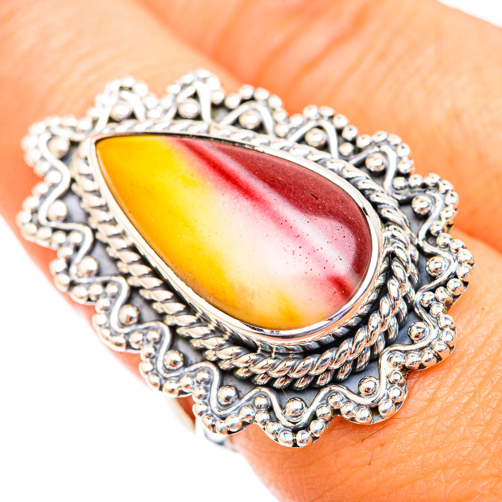 Mookaite Rings handcrafted by Anasilvercos - RING118868