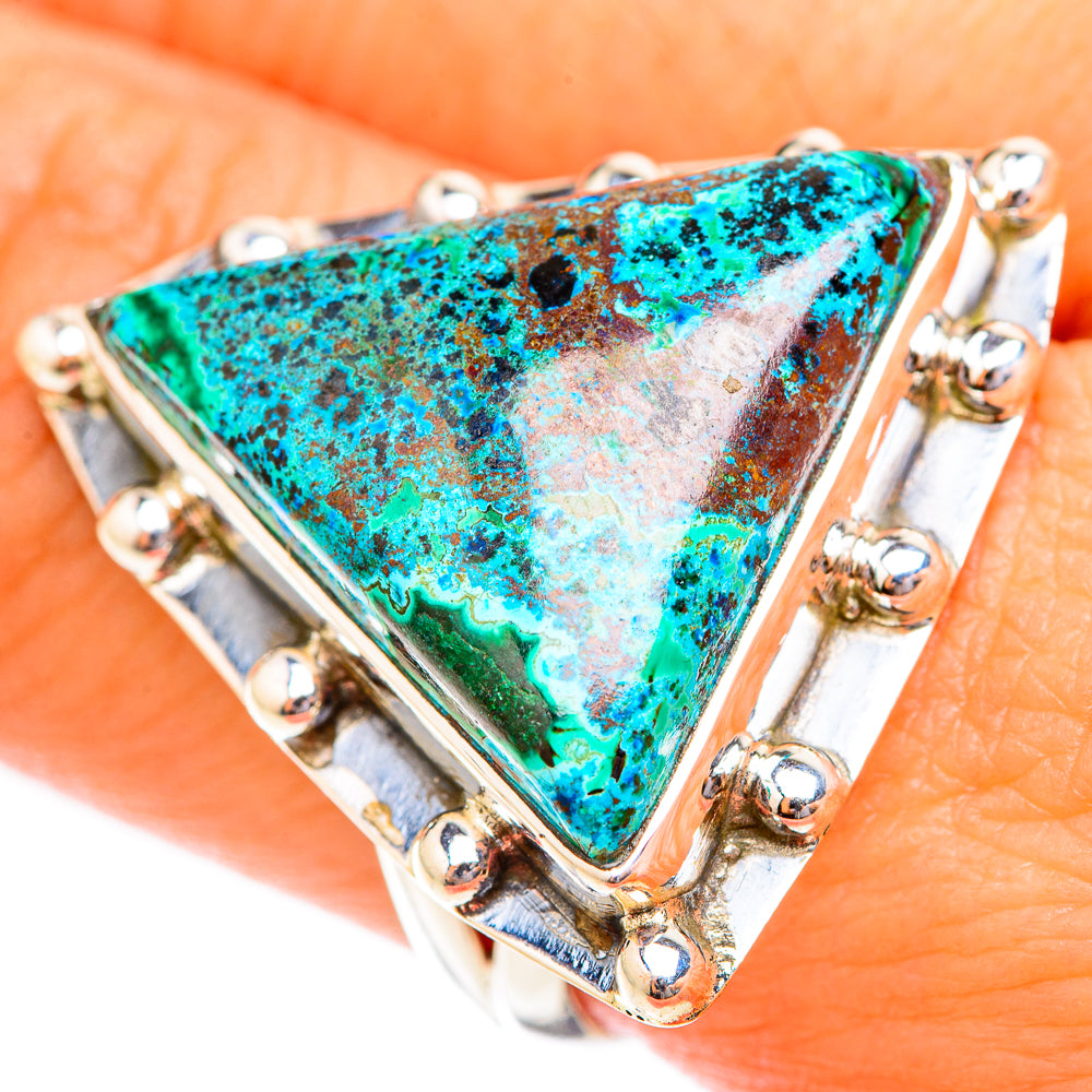 Shattuckite Rings handcrafted by Anasilvercos - RING118885