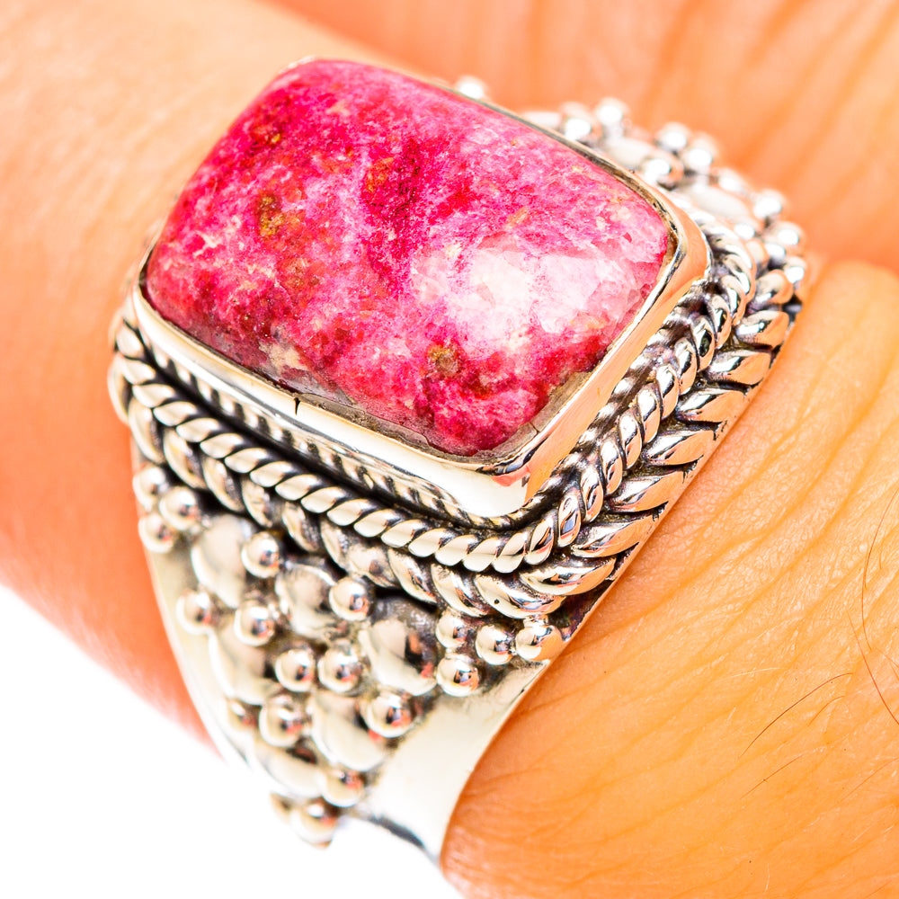 Thulite Rings handcrafted by Anasilvercos - RING118966