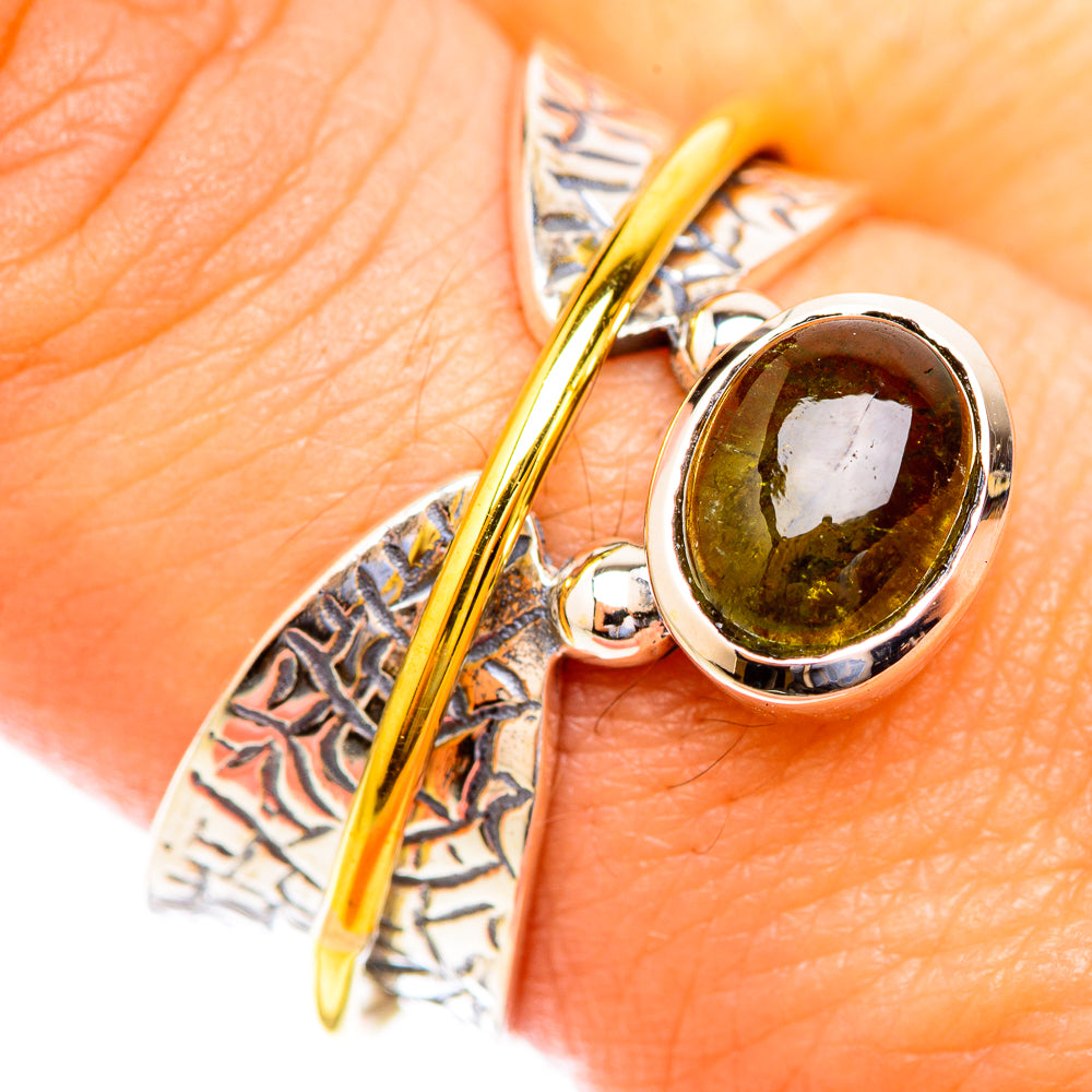 Peridot Rings handcrafted by Anasilvercos - RING118981