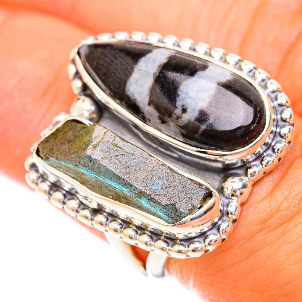 Pinolith Jasper Rings handcrafted by Anasilvercos - RING118990