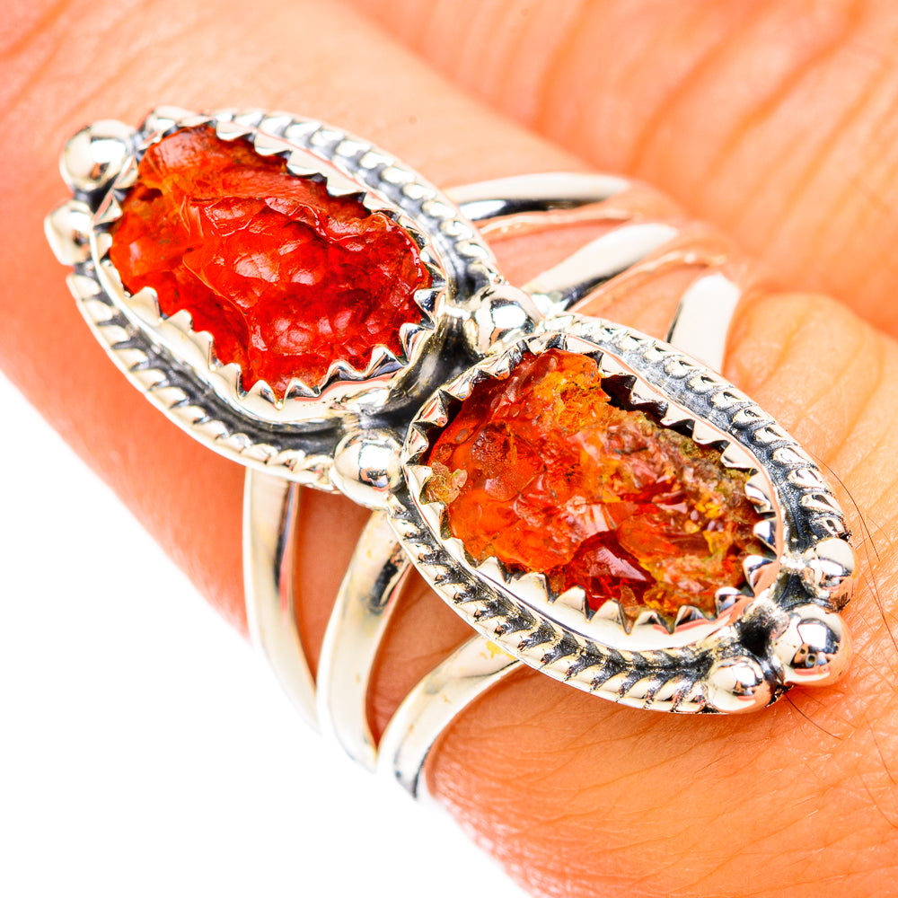 Carnelian Rings handcrafted by Anasilvercos - RING119005