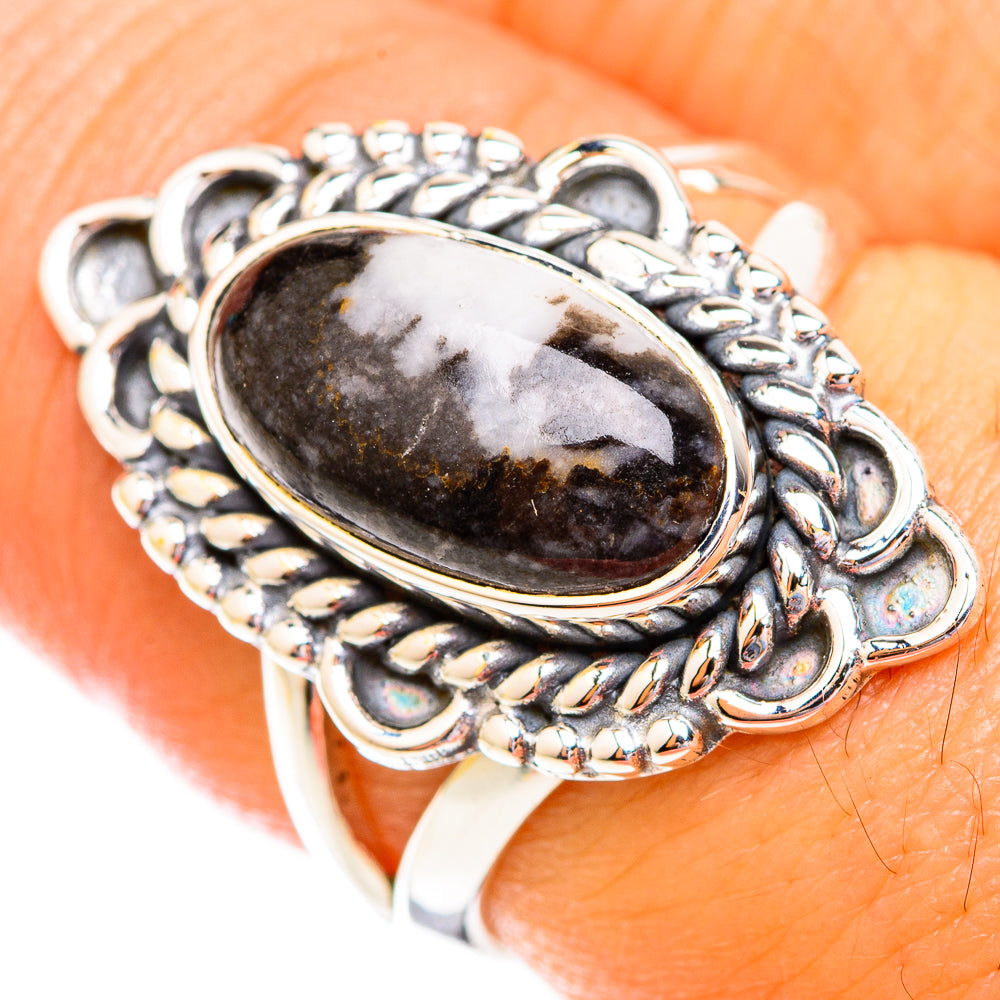 Pinolith Jasper Rings handcrafted by Anasilvercos - RING119010
