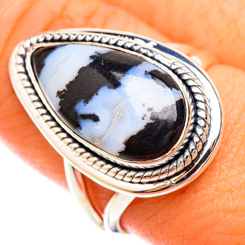Pinolith Jasper Rings handcrafted by Anasilvercos - RING119011