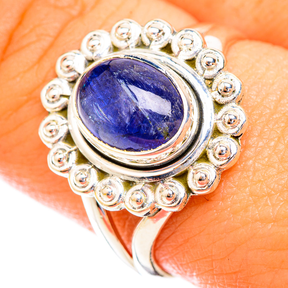 Tanzanite Rings handcrafted by Anasilvercos - RING119015