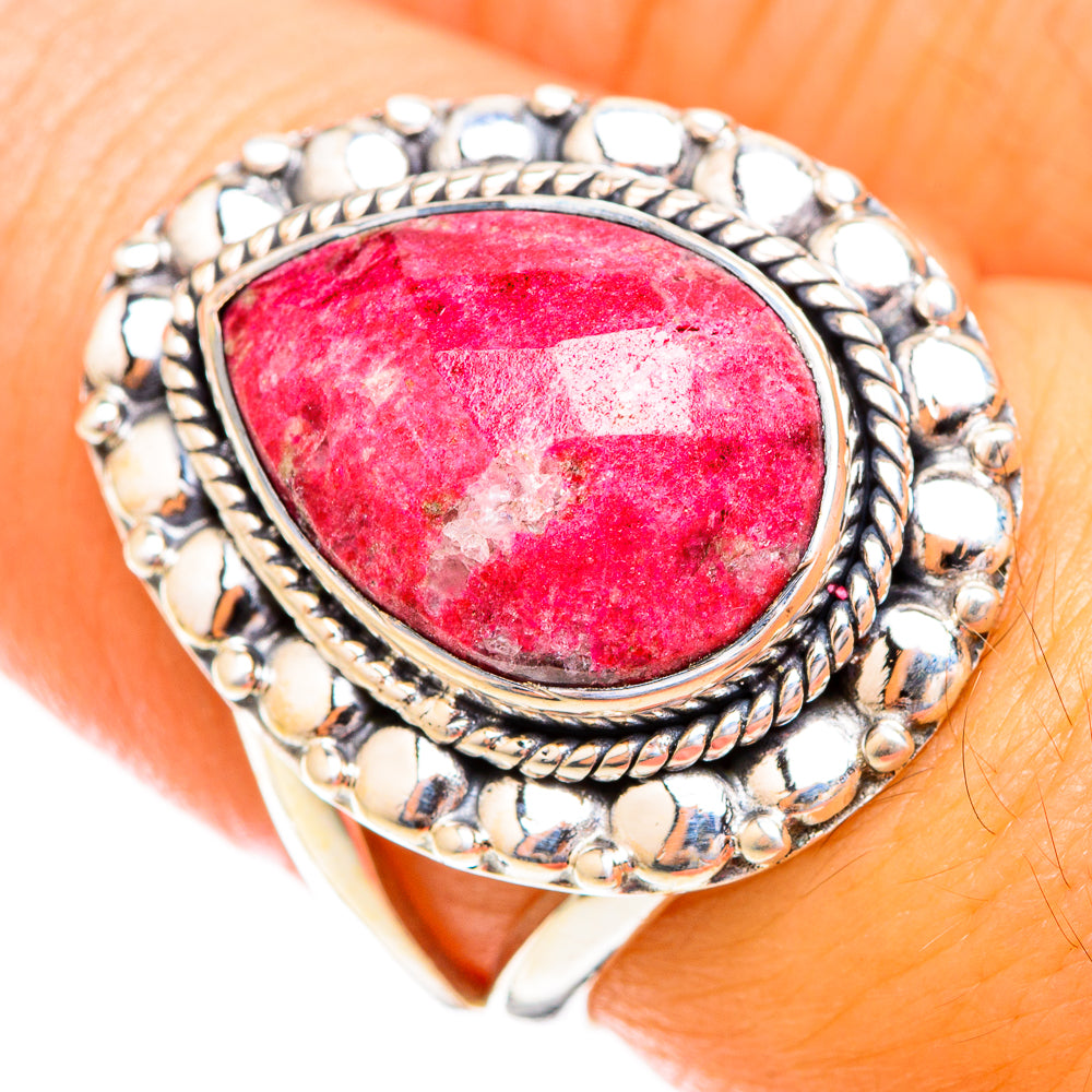 Thulite Rings handcrafted by Anasilvercos - RING119029