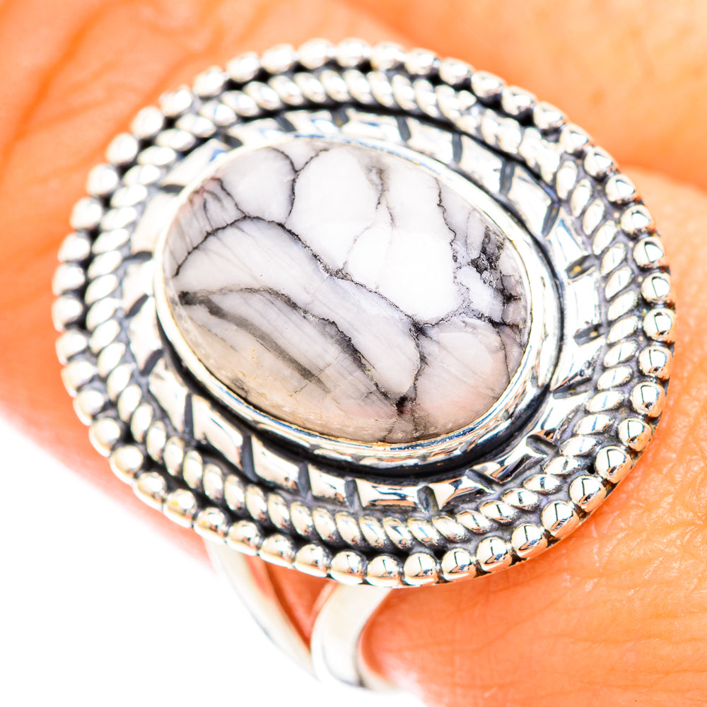 Pinolith Jasper Rings handcrafted by Anasilvercos - RING119046