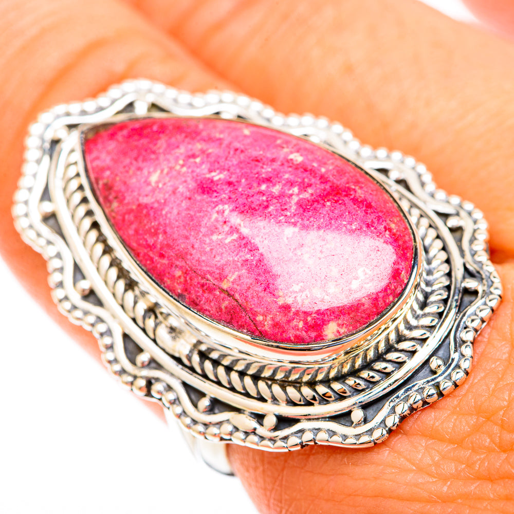 Thulite Rings handcrafted by Anasilvercos - RING119067