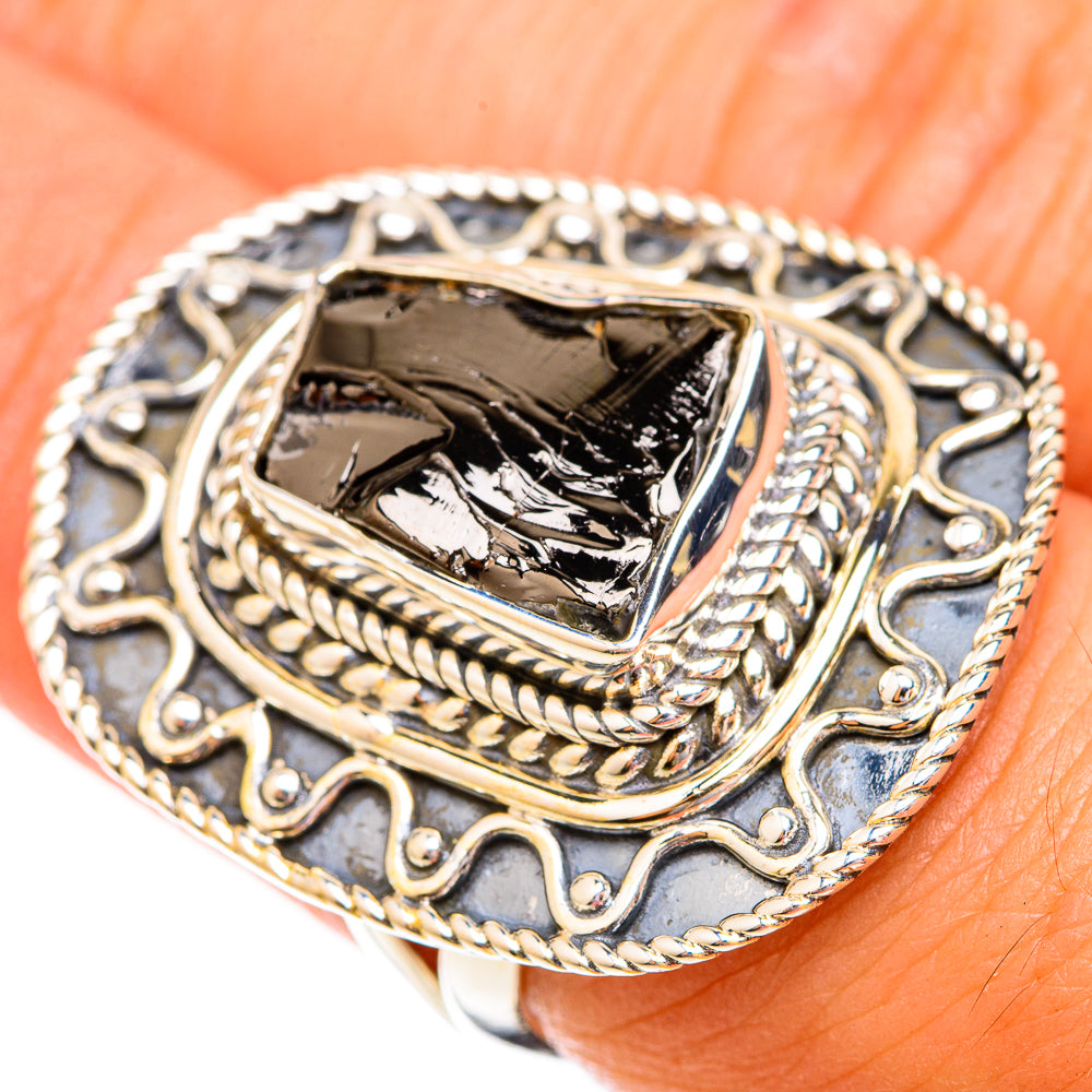 Shungite Rings handcrafted by Anasilvercos - RING119071