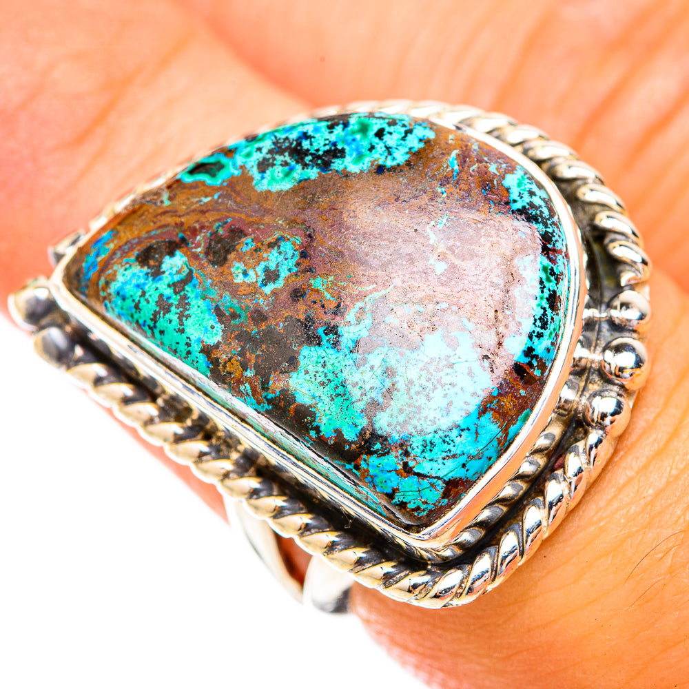 Shattuckite Rings handcrafted by Anasilvercos - RING119086