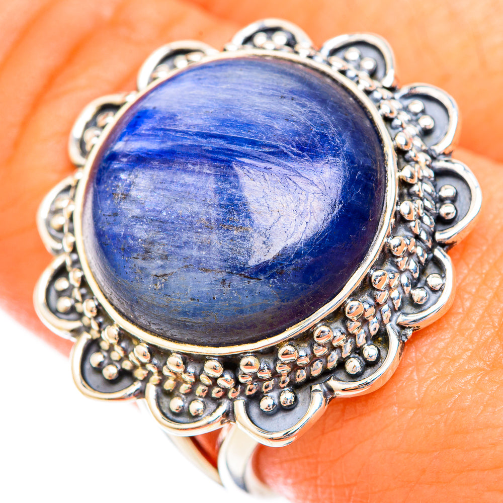 Kyanite Rings handcrafted by Anasilvercos - RING119087