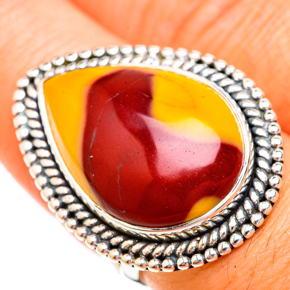 Mookaite Rings handcrafted by Anasilvercos - RING119097