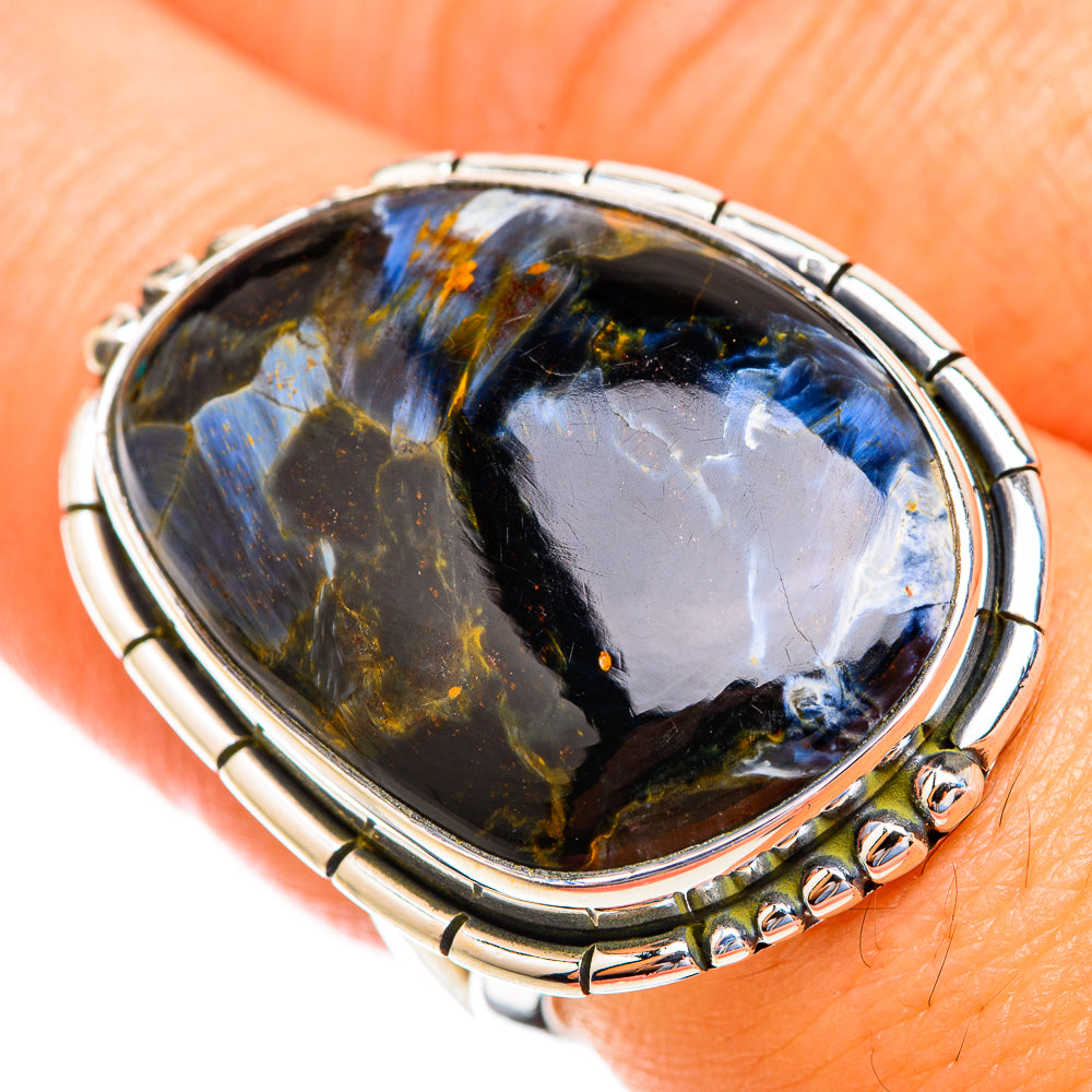 Pietersite Rings handcrafted by Anasilvercos - RING119104