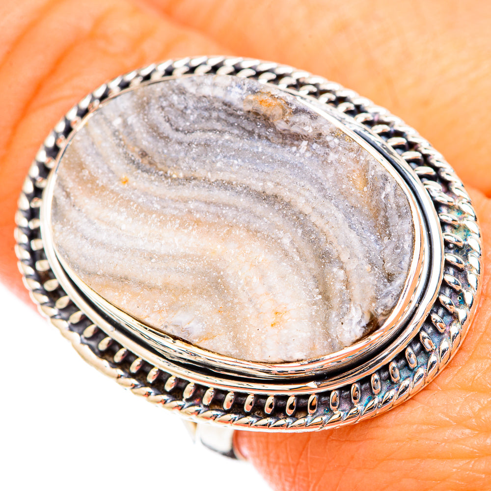 Desert Druzy Rings handcrafted by Anasilvercos - RING119113