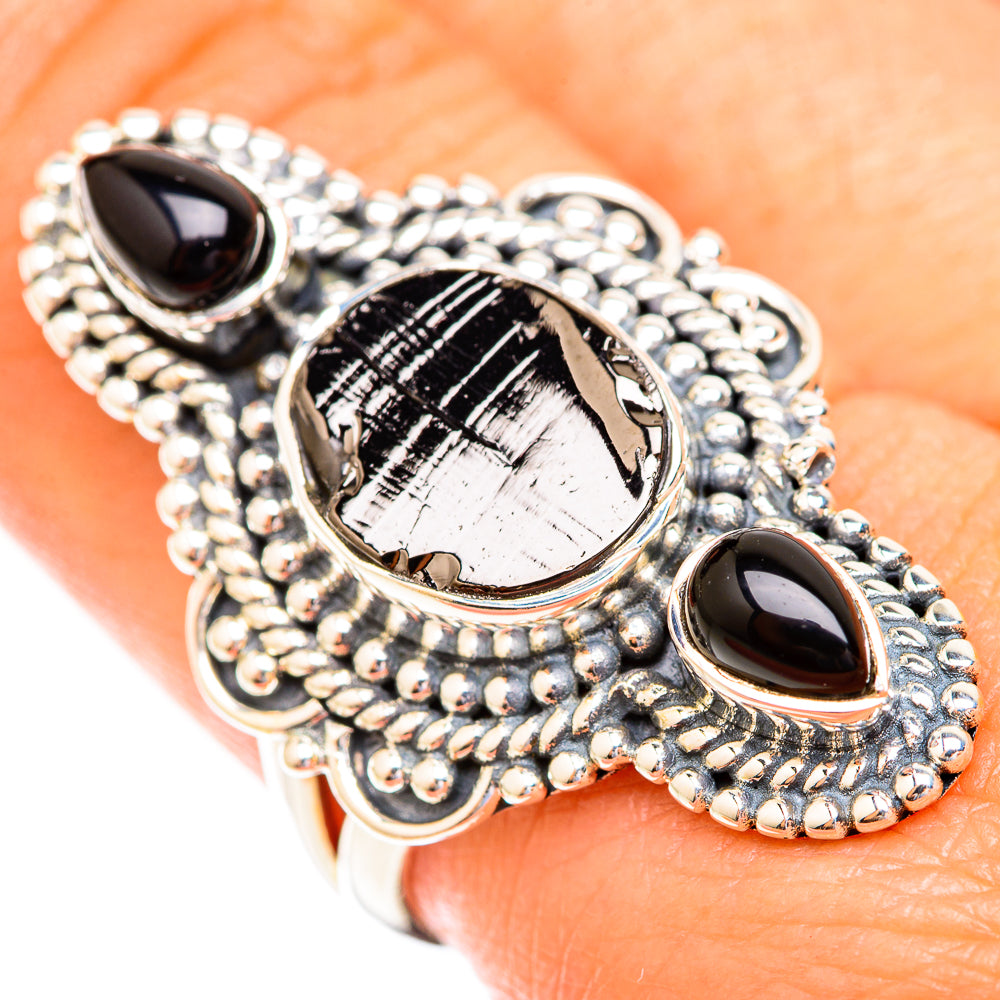 Shungite Rings handcrafted by Anasilvercos - RING119136