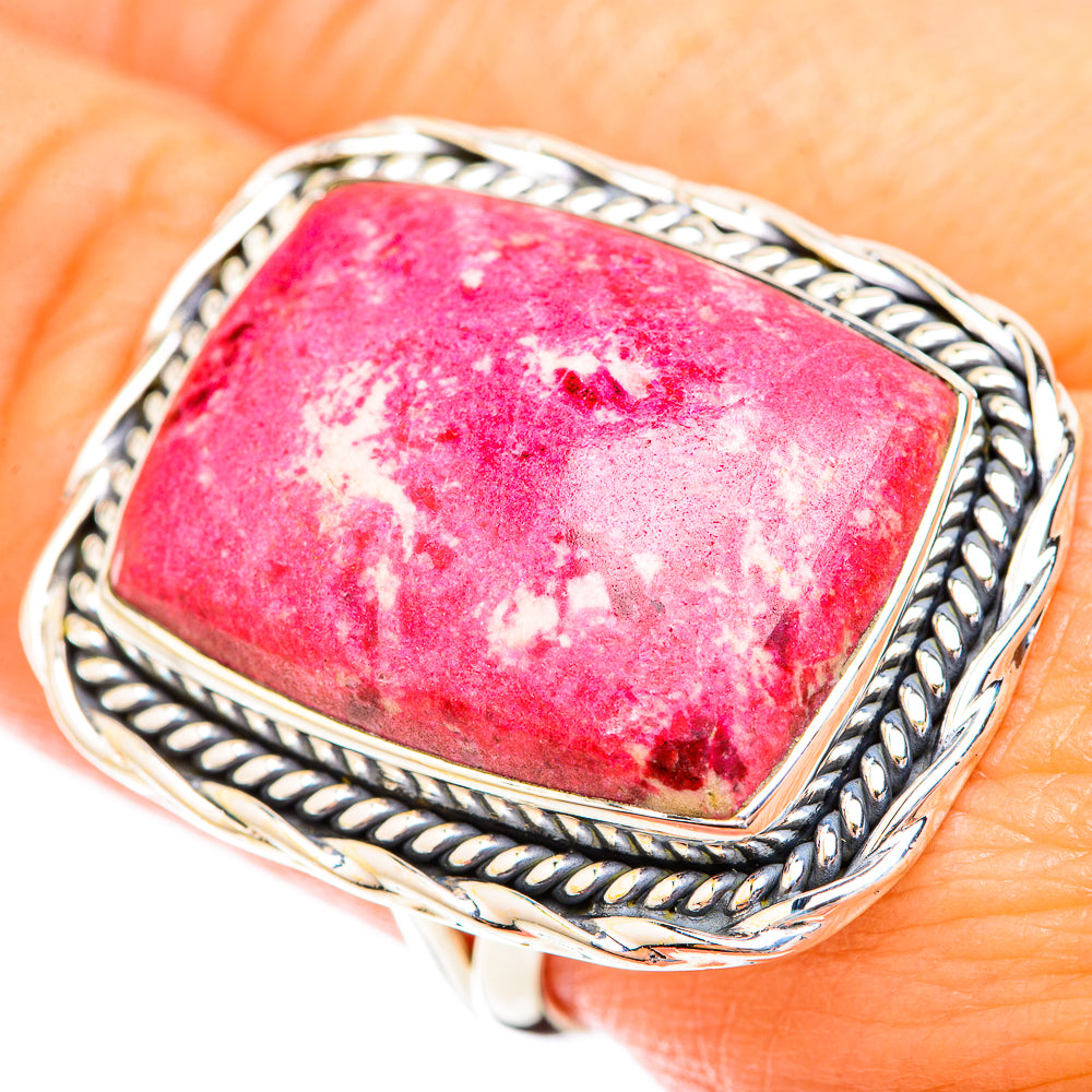 Thulite Rings handcrafted by Anasilvercos - RING119186