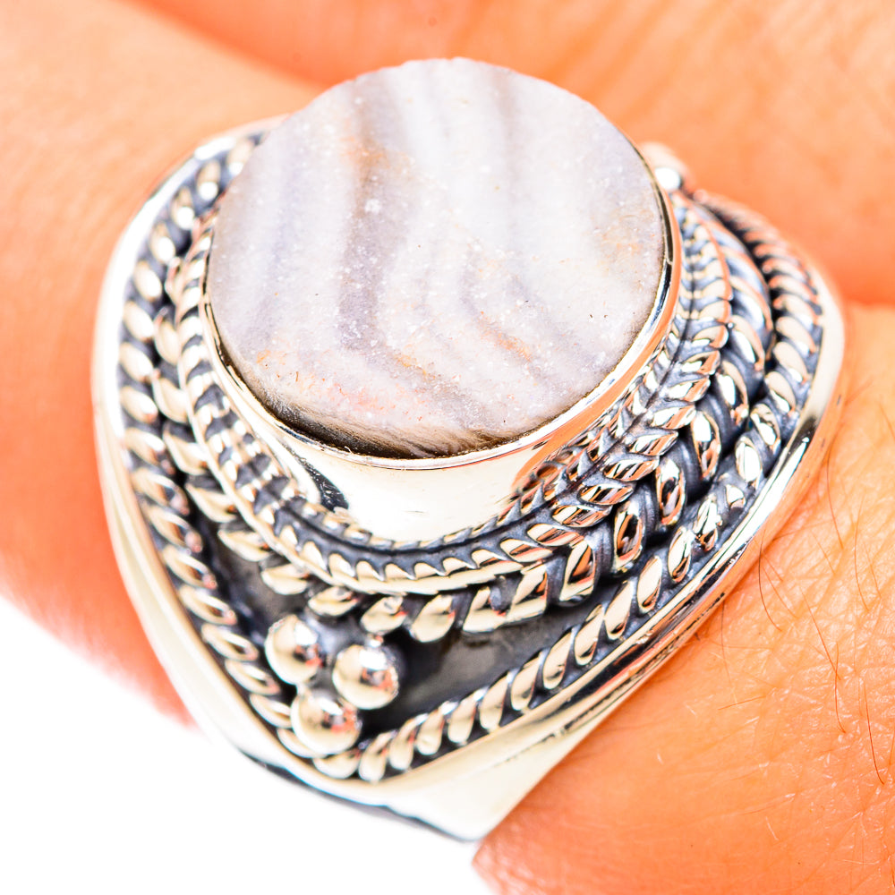 Desert Druzy Rings handcrafted by Anasilvercos - RING119238
