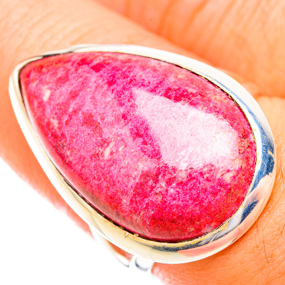 Thulite Rings handcrafted by Anasilvercos - RING119255