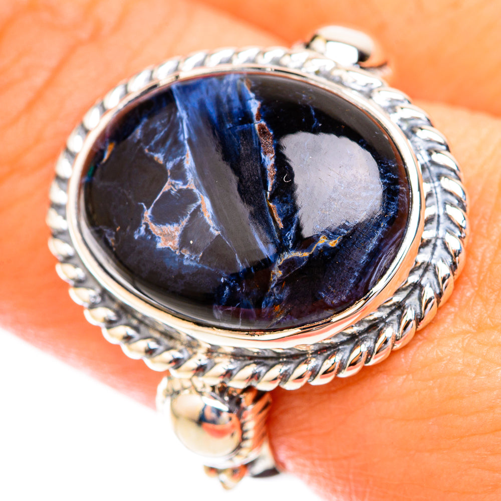 Sodalite Rings handcrafted by Anasilvercos - RING119312