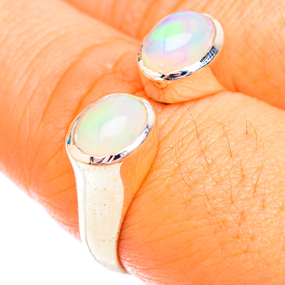 Ethiopian Opal Rings handcrafted by Anasilvercos - RING119316