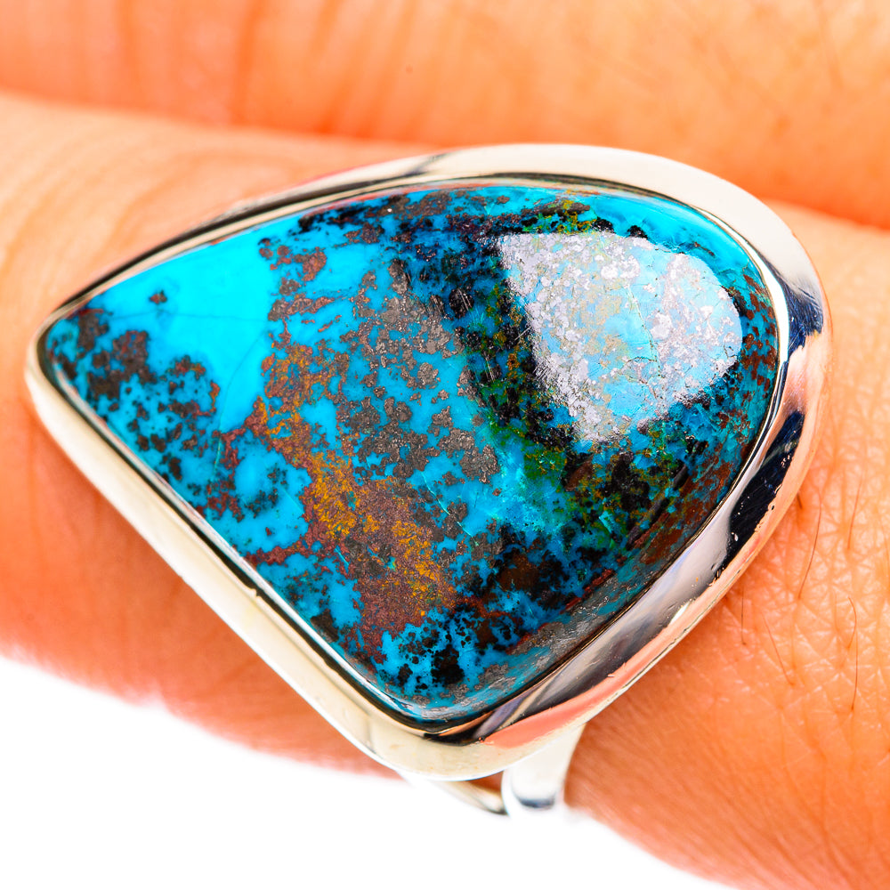Shattuckite Rings handcrafted by Anasilvercos - RING119347