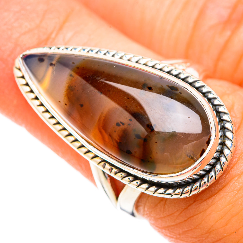 Montana Agate Rings handcrafted by Anasilvercos - RING119357