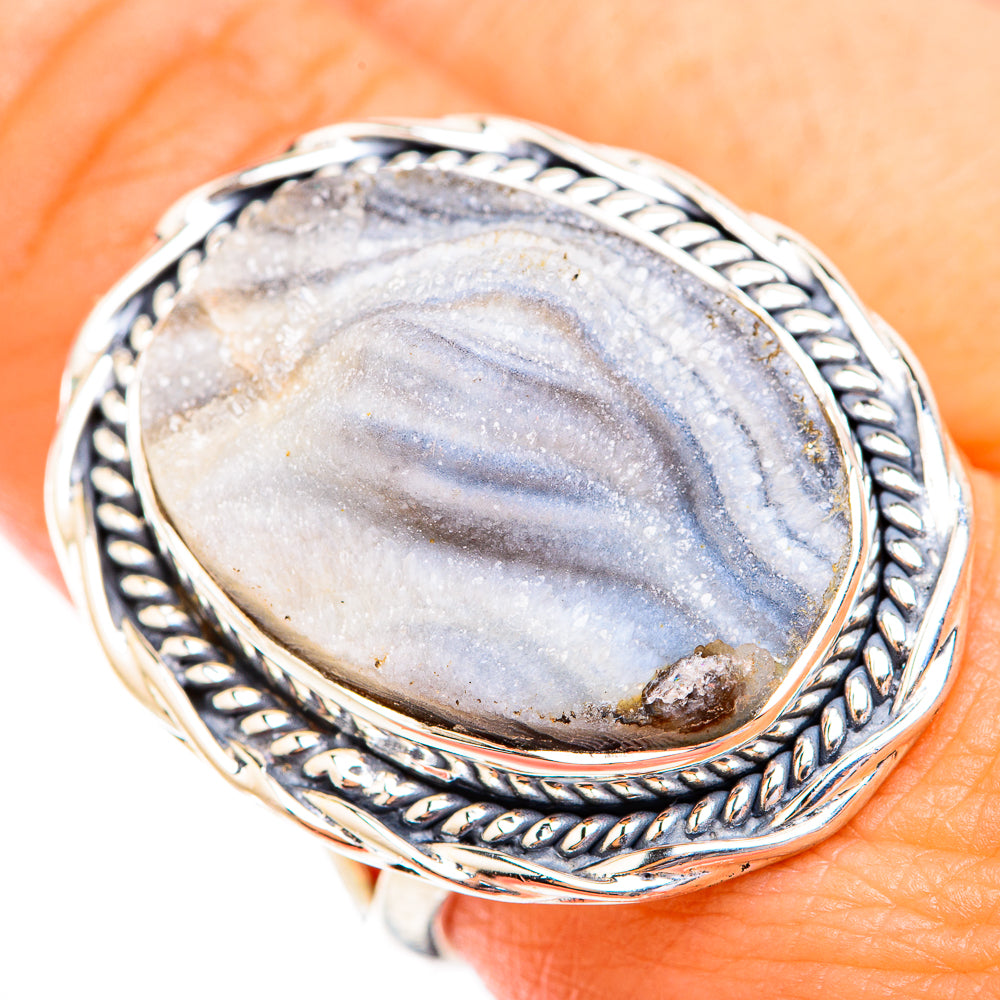 Desert Druzy Rings handcrafted by Anasilvercos - RING119382