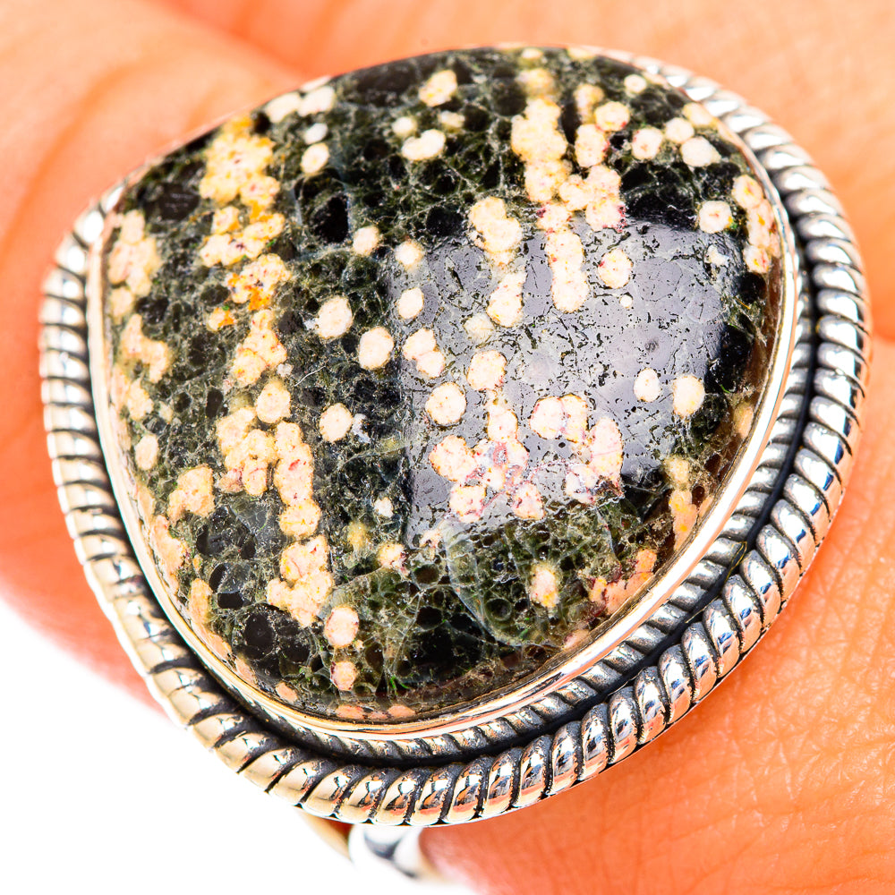 Ocean Jasper Rings handcrafted by Anasilvercos - RING119400